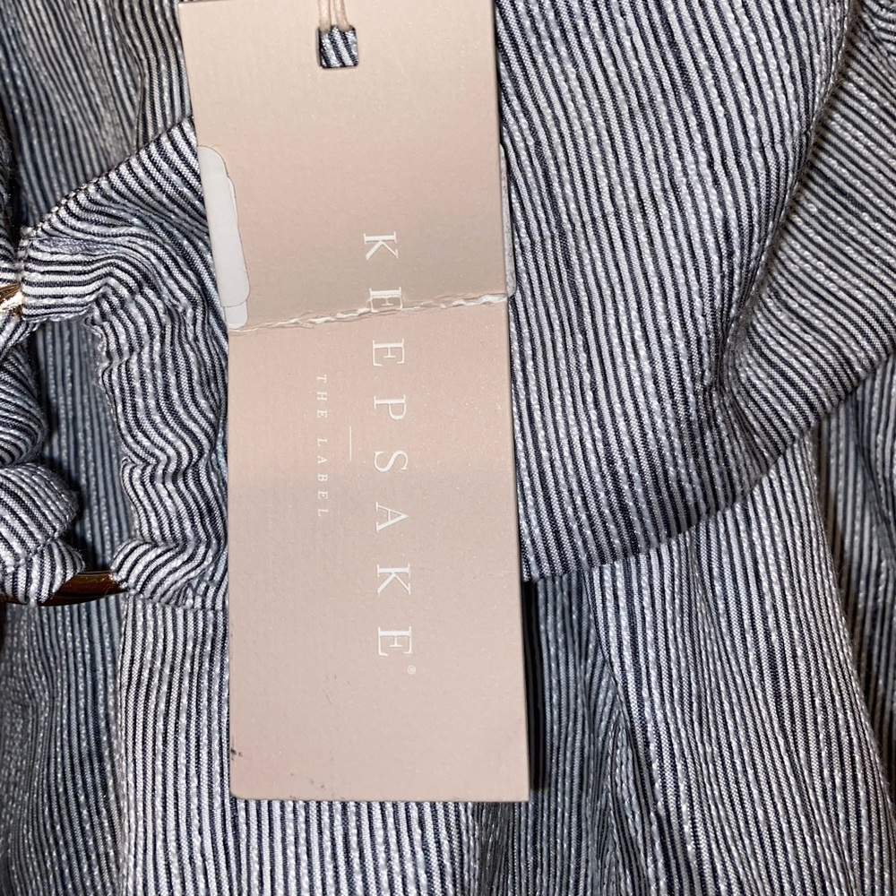 Nwt Keepsake The Label Stripe Romper - image 7